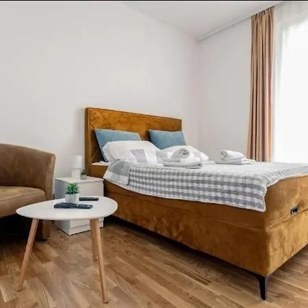 Penthouse Danube Exclusive, Parking, 90m2, Wifi * Belgrád